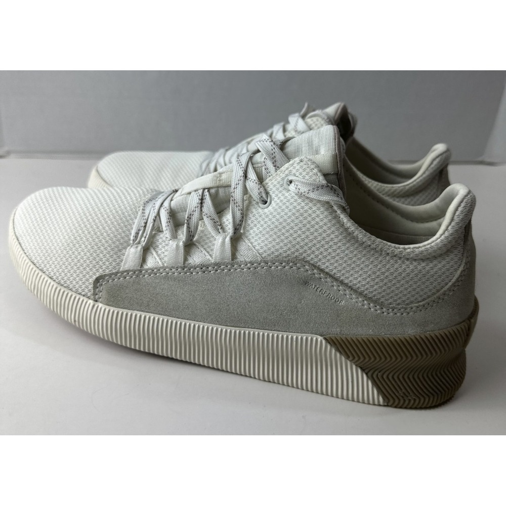 Sorel Women's Out 'N About Lace up Shoes Low Sneakers Ivory Off White Size 10 - Picture 11 of 15
